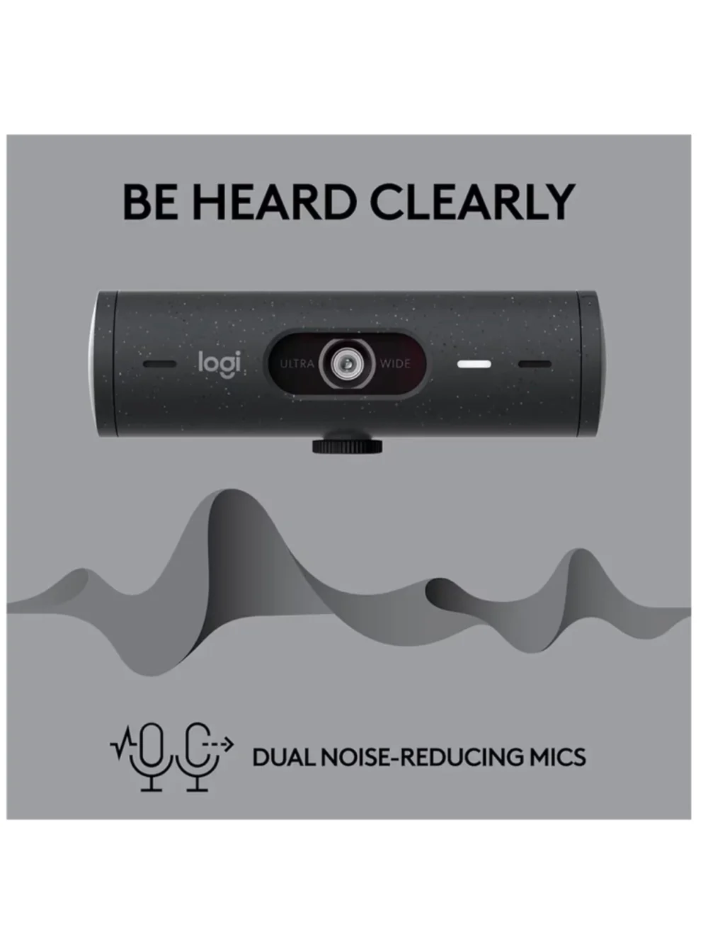 NEW Logitech Brio 505 Full HD 1080p Webcam auto Light Correction framing